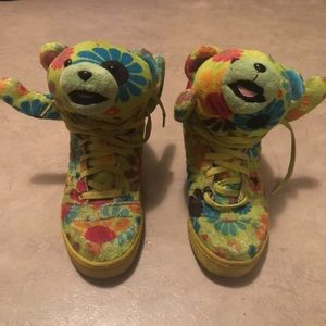 Adidas Jermey Scott teddy bear shoes